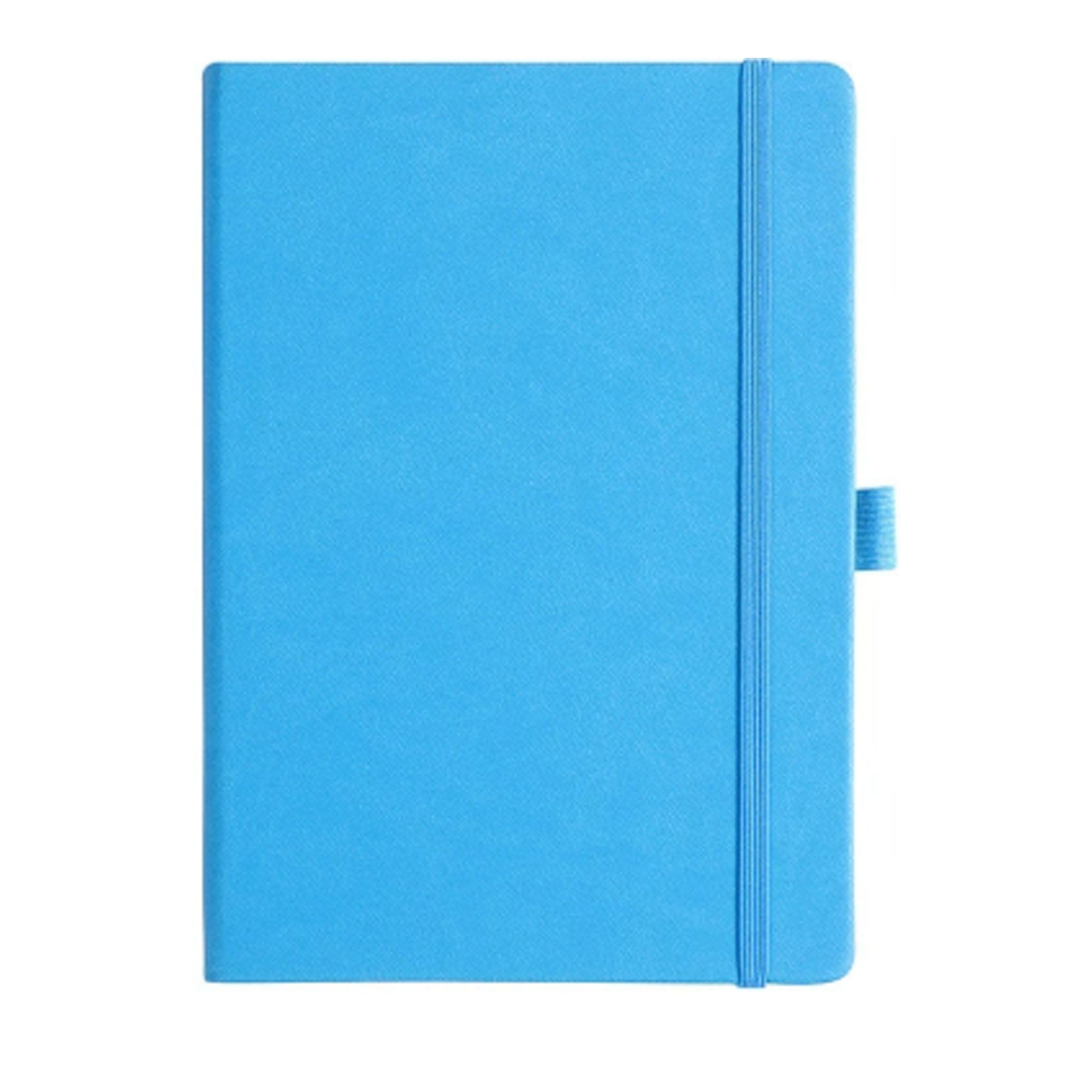 A5 Notebook, Eye-Care Lined Journal with Bookmark Ribbon