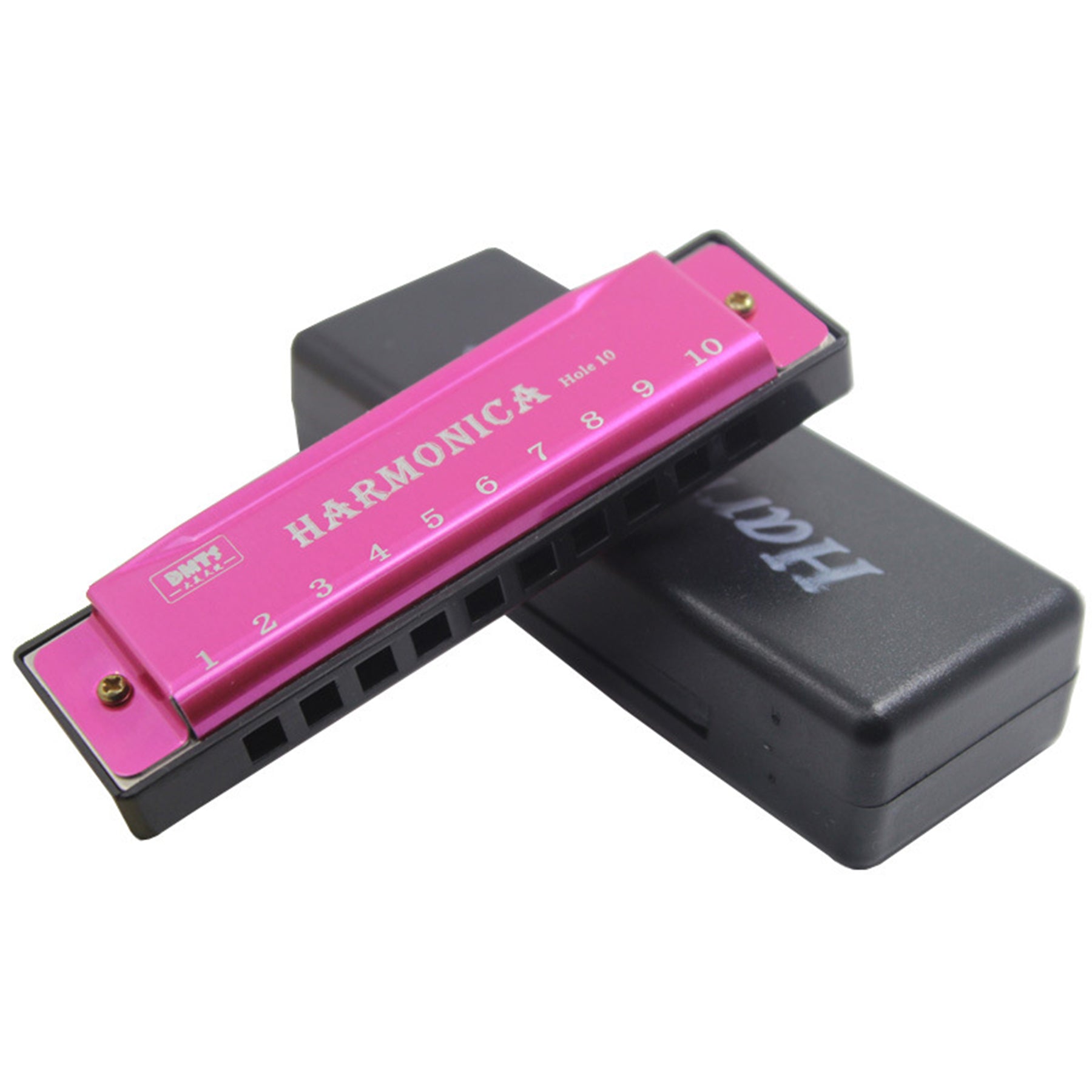 Titanium Gold Blues Harmonica For Children