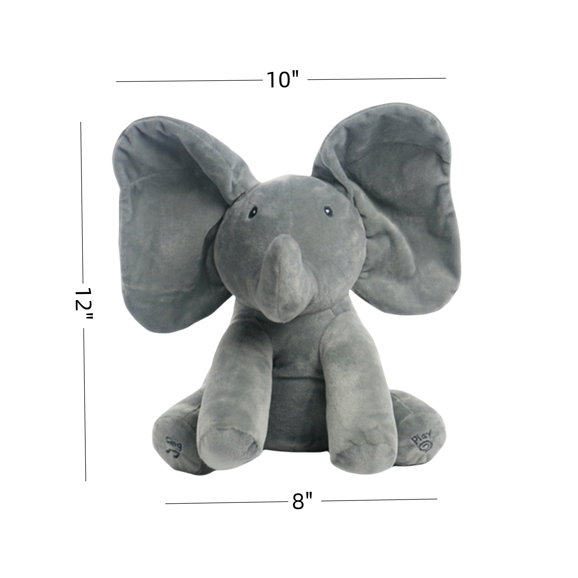 Personalized Singing Plush Elephant