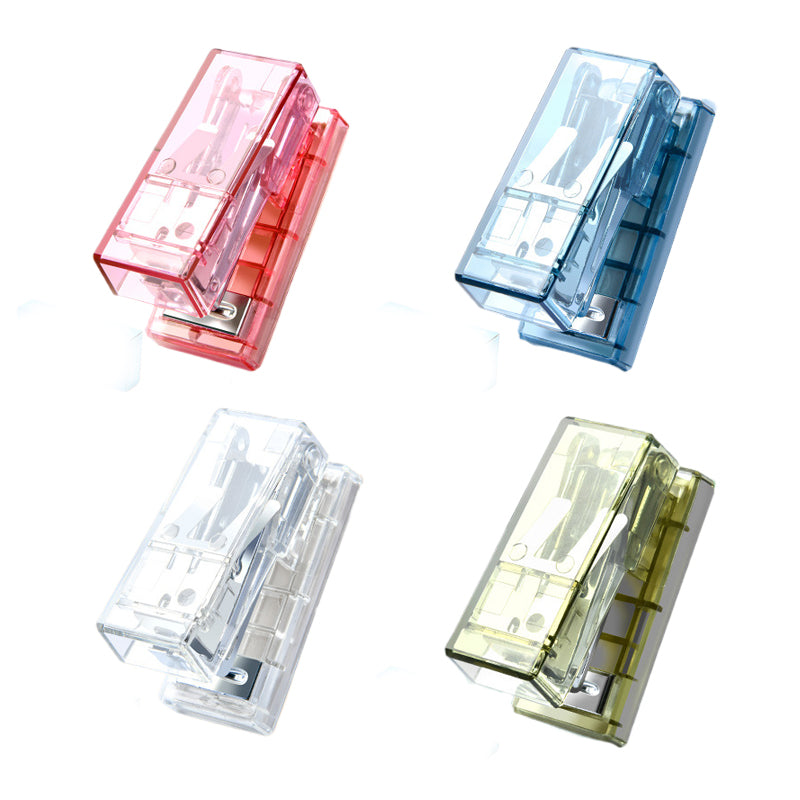 Portable Transparent Hand-Held Stapler
