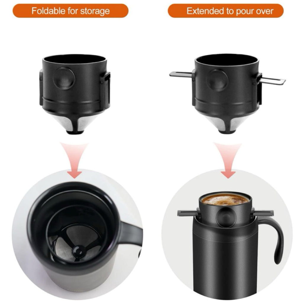 17 Oz Portable Coffee Brewing Set