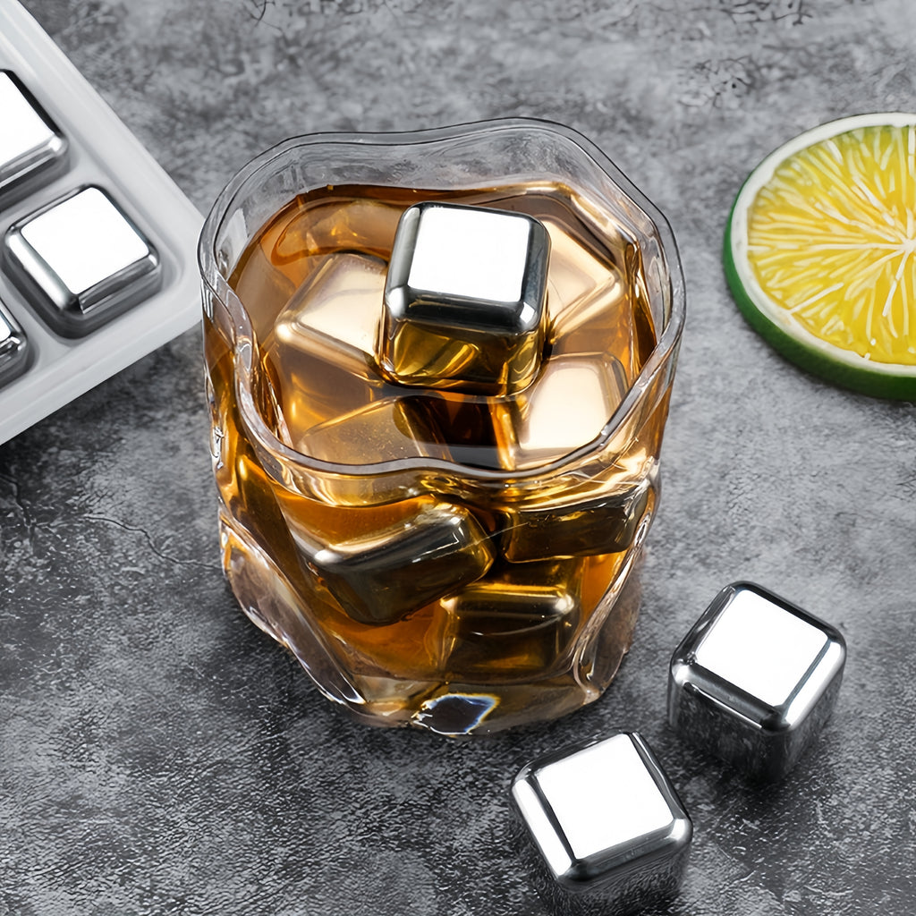 Stainless Steel Ice Cubes