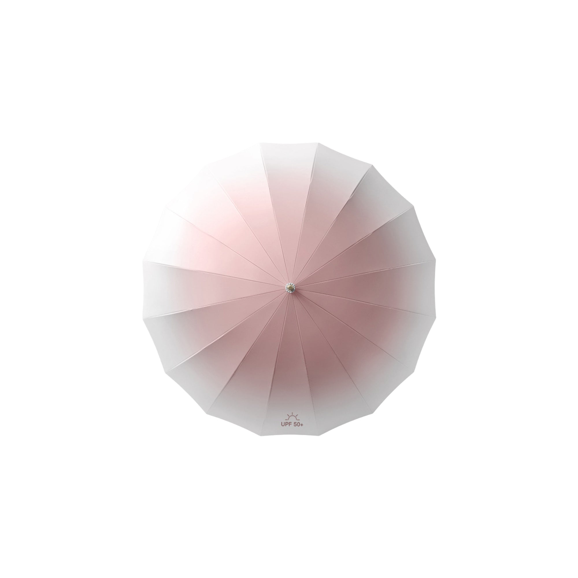 16-Rib Gradient Straight-Shaft Umbrella