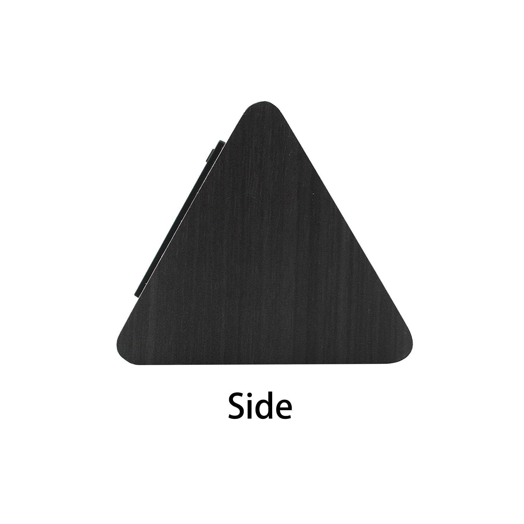 Triangular Wooden Clock