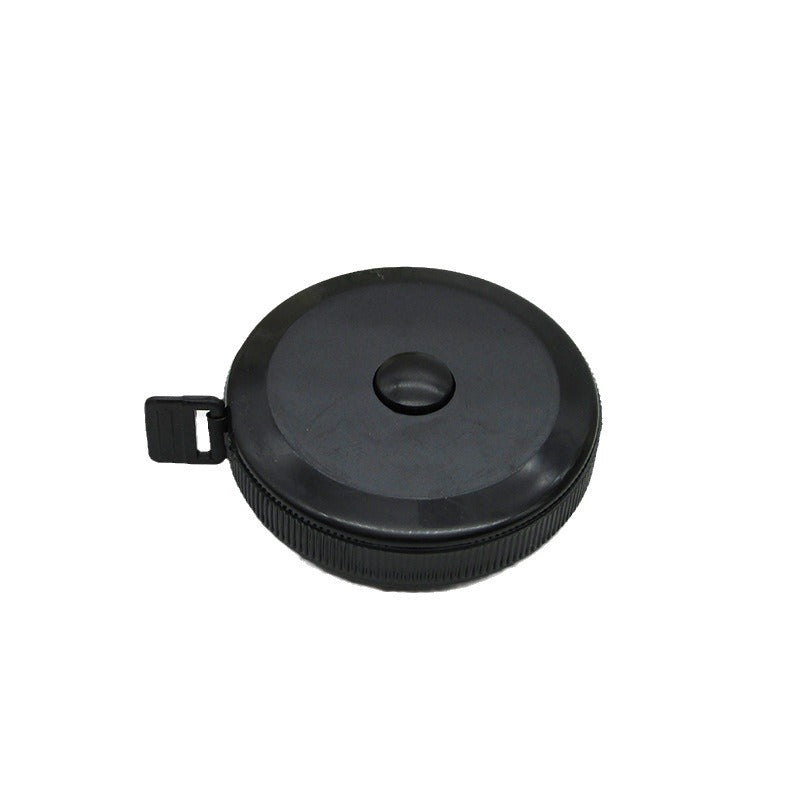 Black Retractable Circular Tape Measure