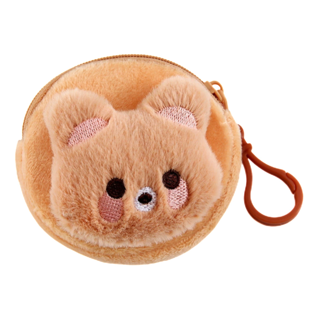 Plush Coin Pouch With A Keychain