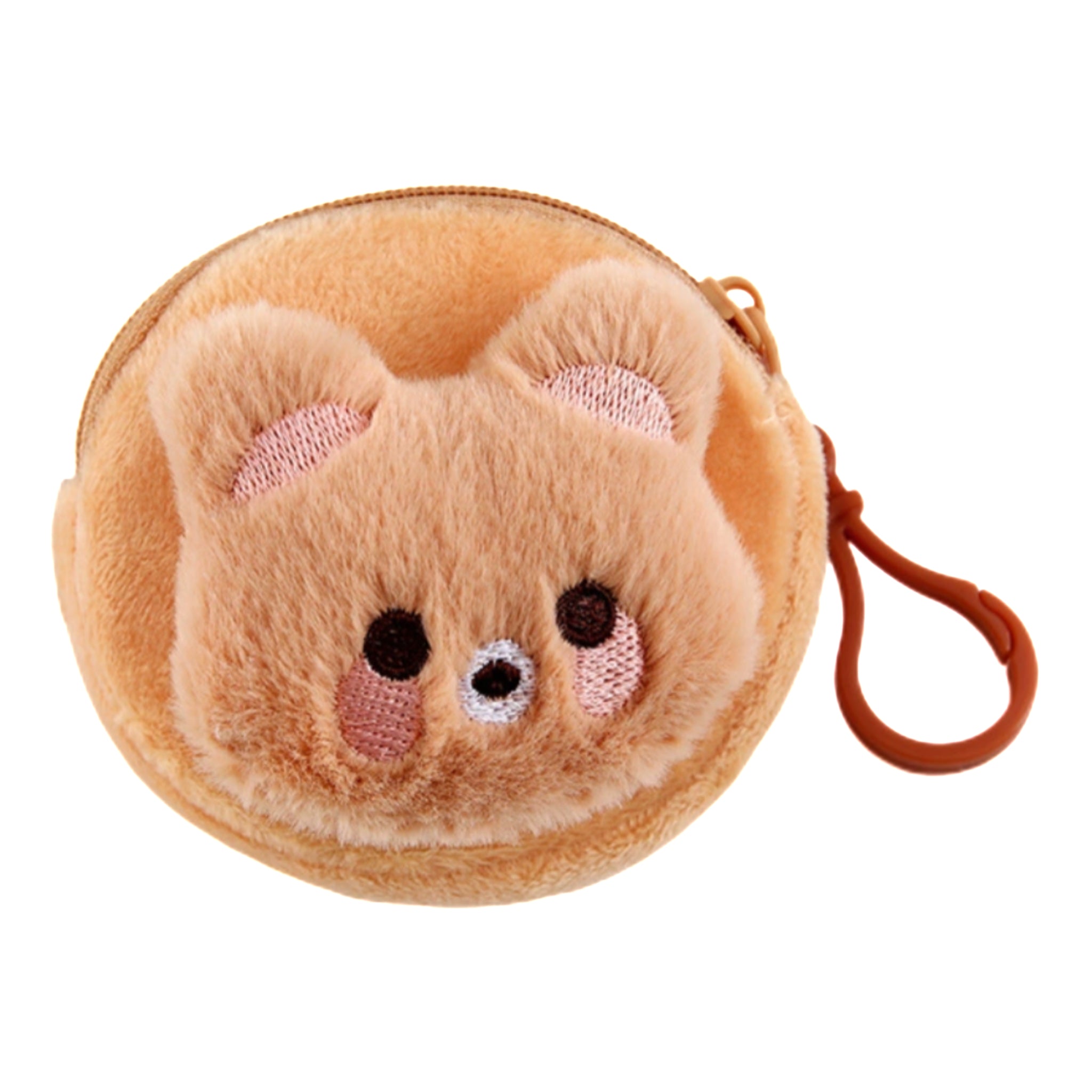 Plush Coin Pouch With A Keychain