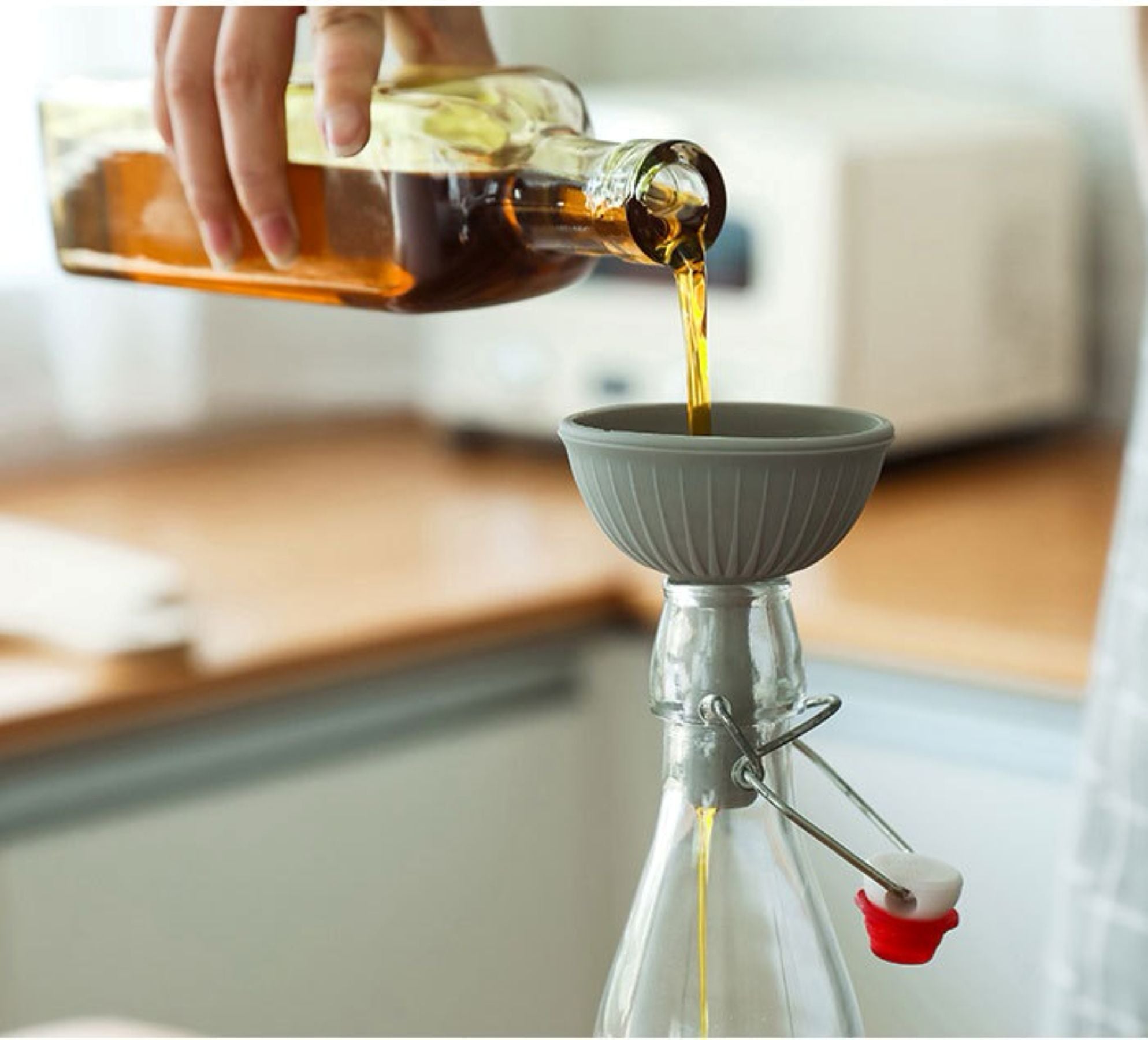 Kitchen Silicone Funnel