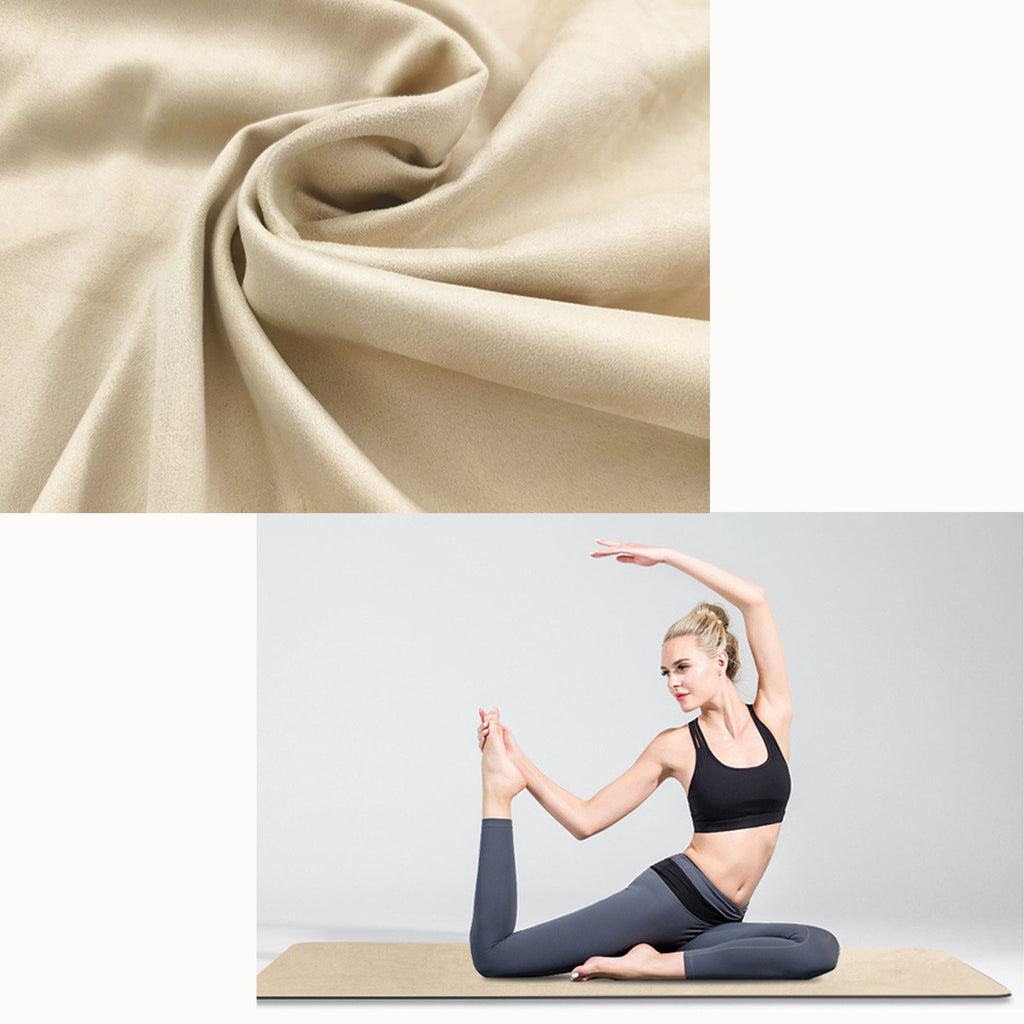 Double Sided Plush Yoga Towel