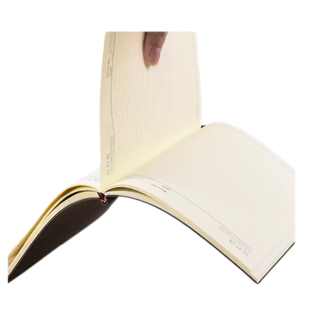 A6 Custom Business Thickened PU Leather Journal Notebook