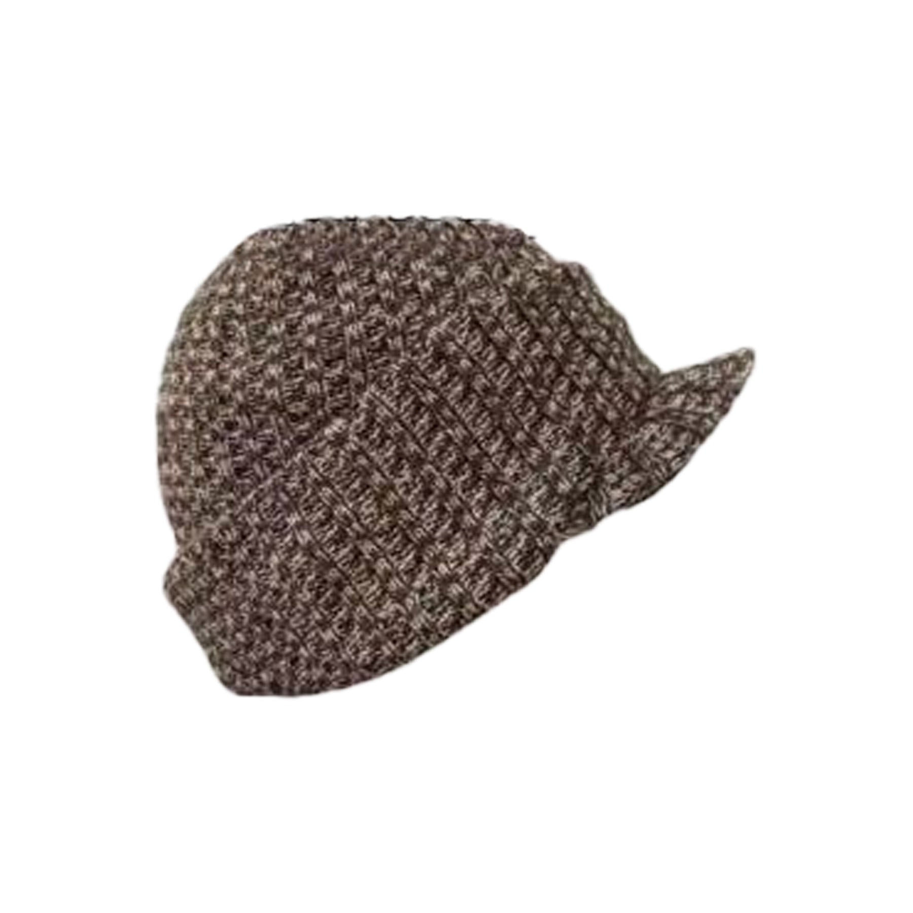 Customizable Knit Ear-Warmer Baseball Cap