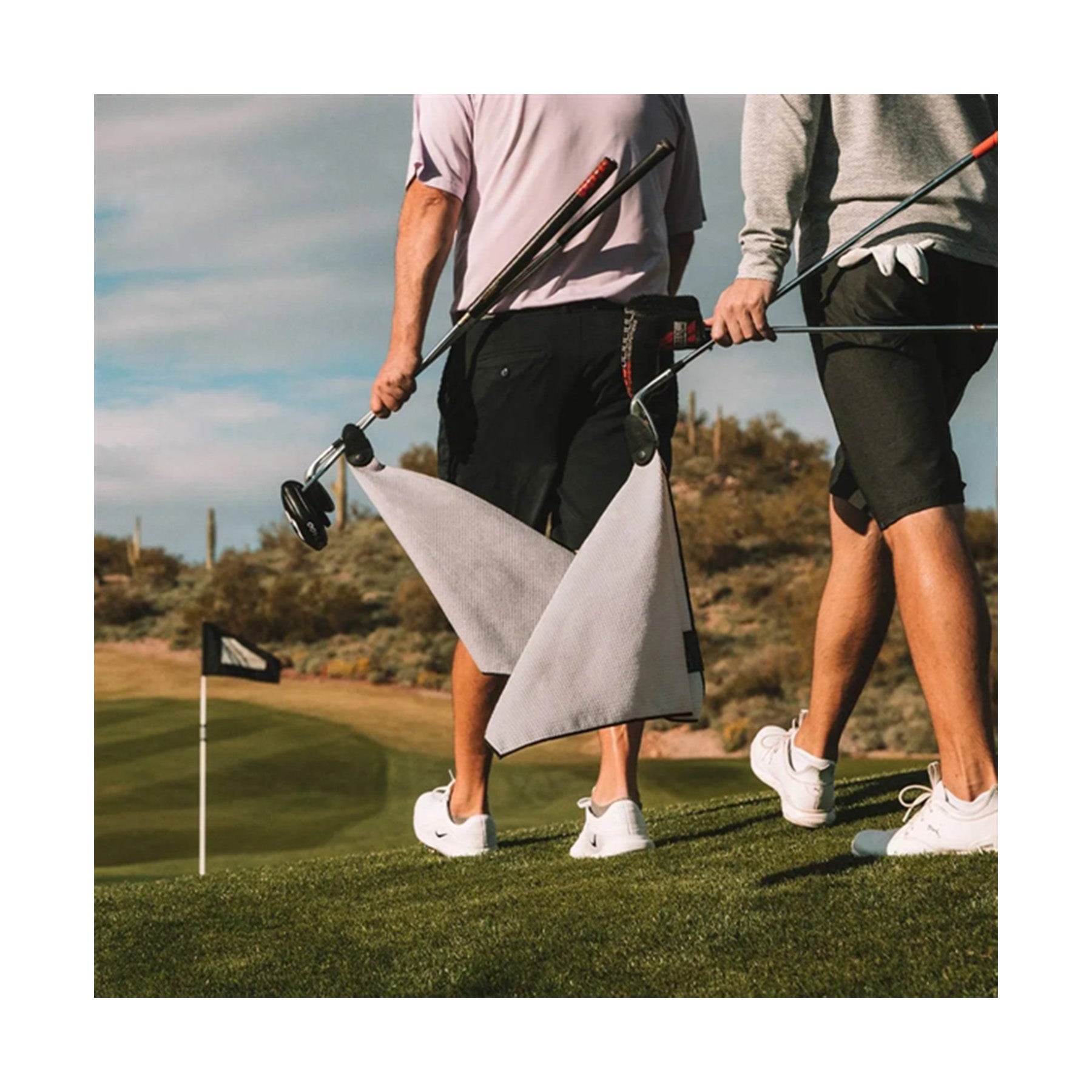 Magnetic Snap Pendant Golf Towel