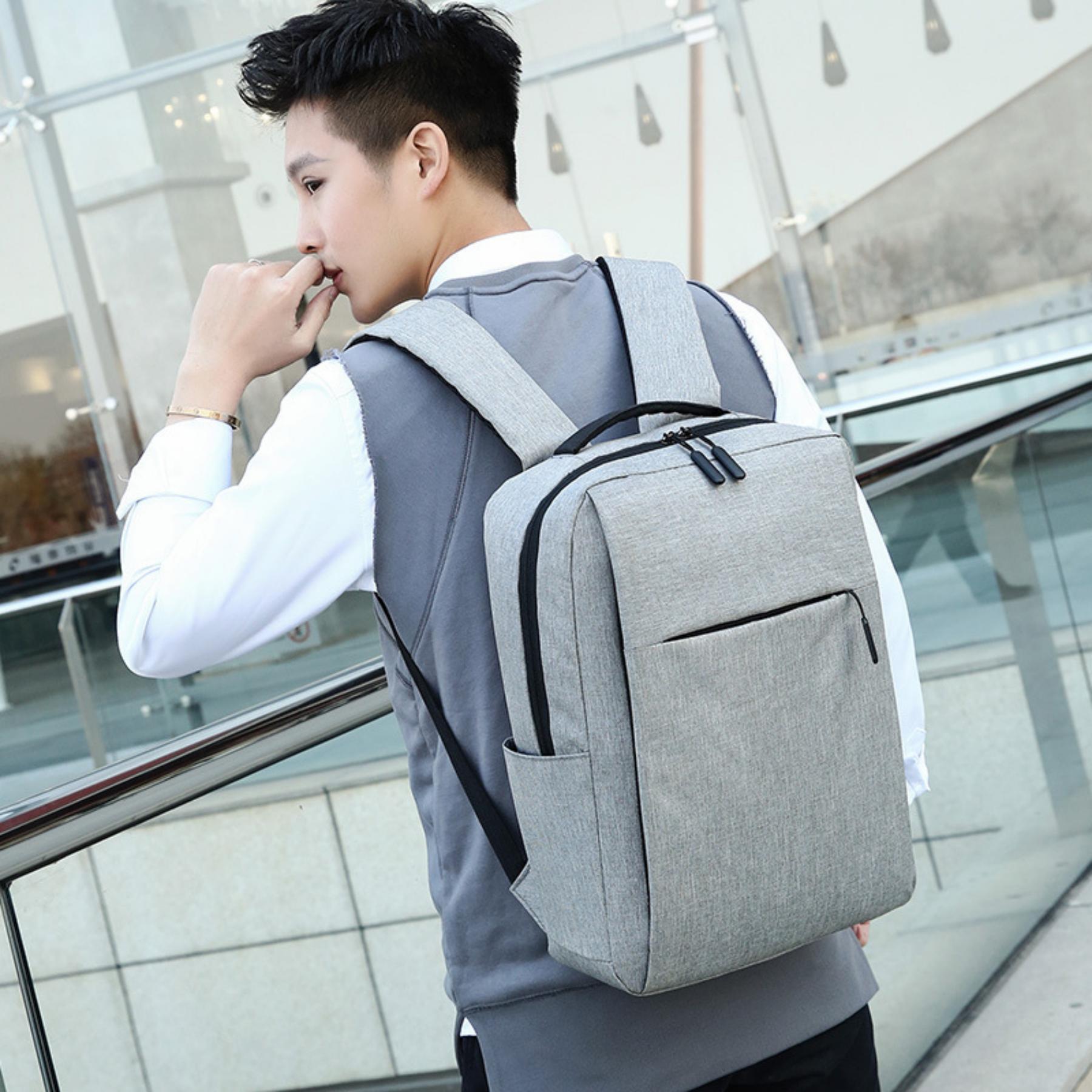 Business Office Backpacks Laptop Bag With USB Charge