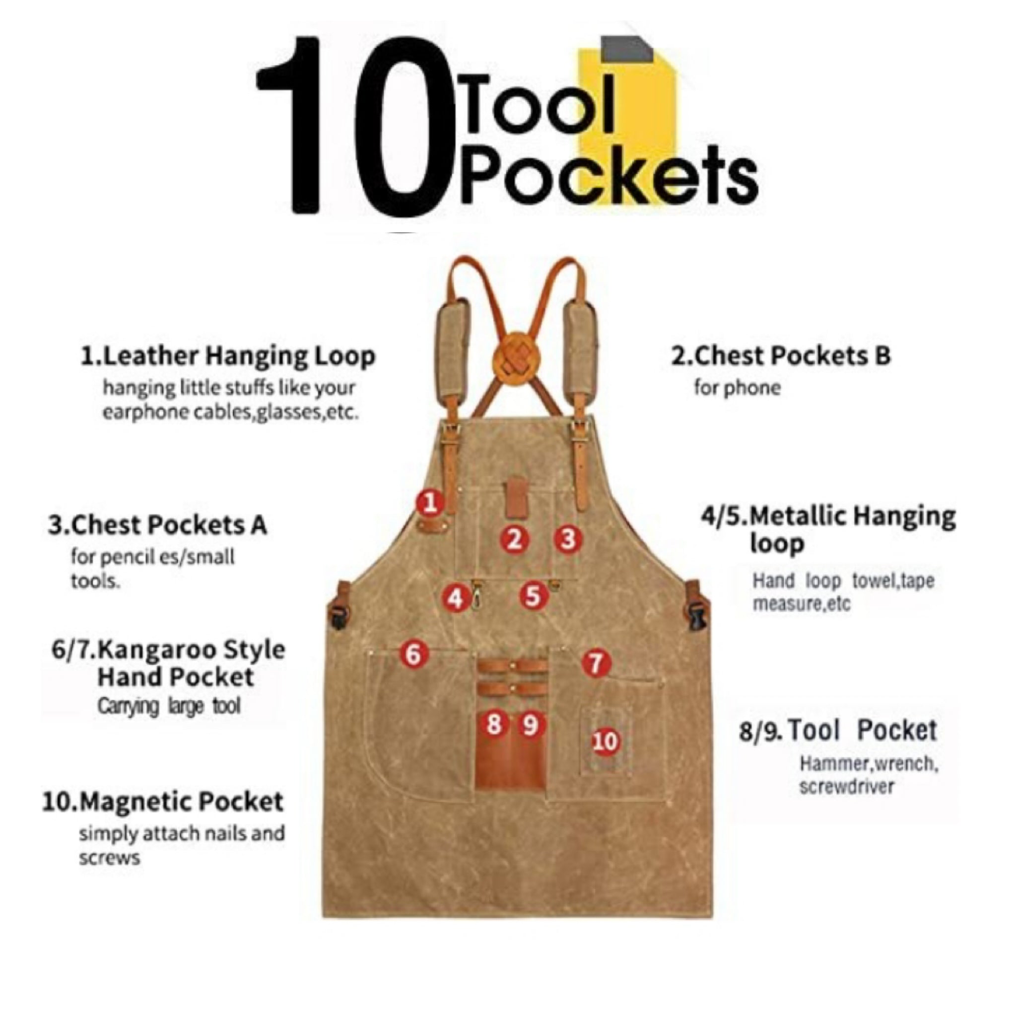 Waterproof Canvas Apron