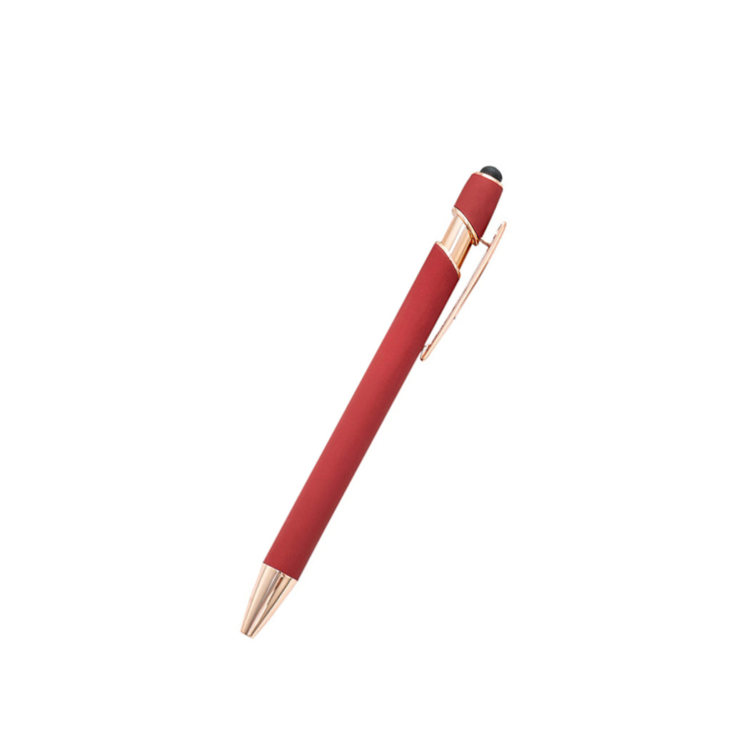 Aluminum Rod Press Touch Multifunctional Ballpoint Pen