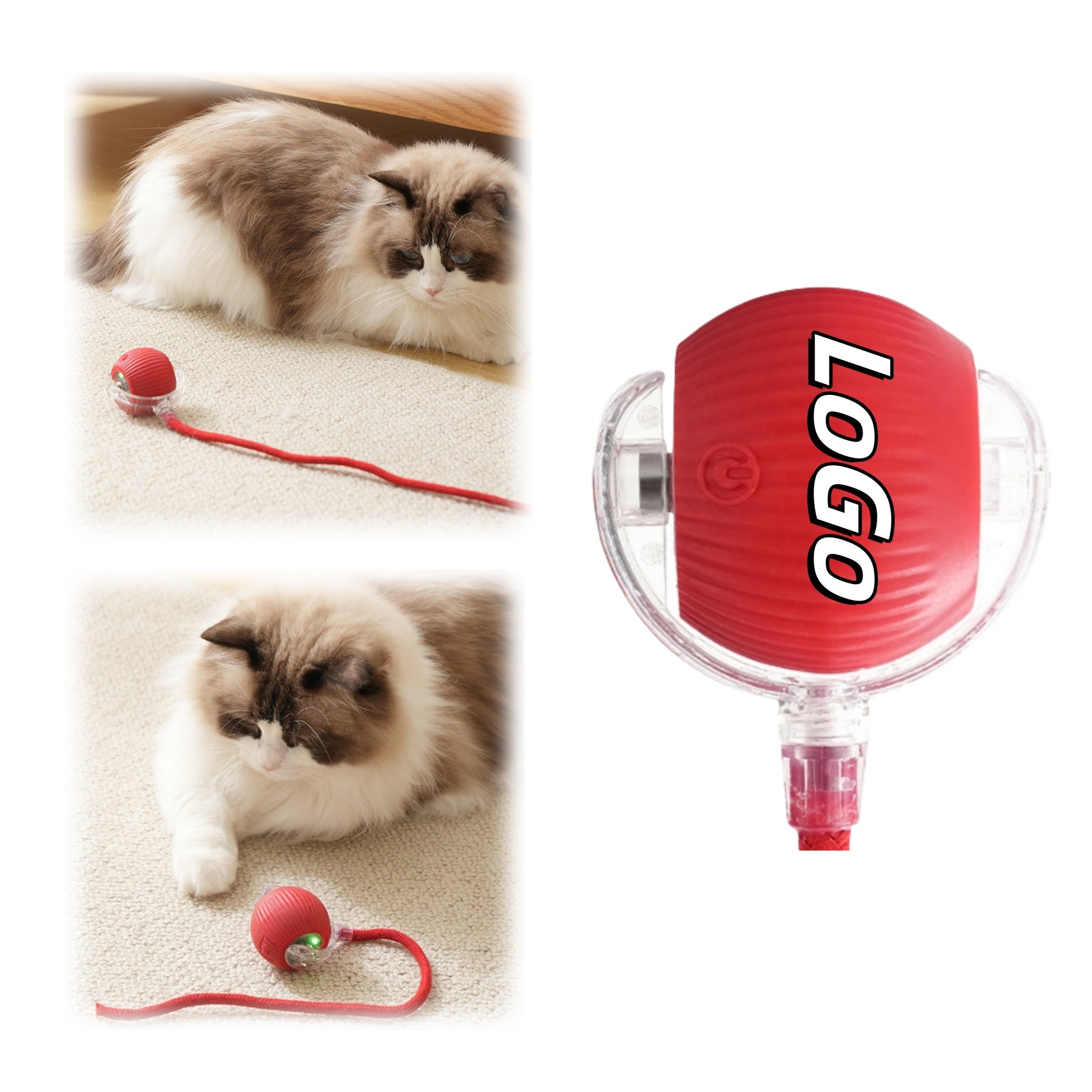 Chew - Resistant Automatic Cat Toy Ball