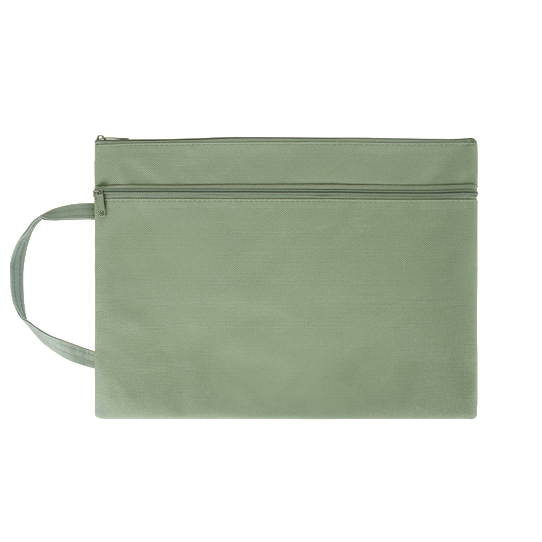 A4 File Double Layer Zipper Bag