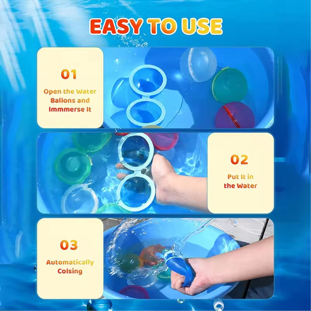 Reusable Silicone Magnetic Water Ball