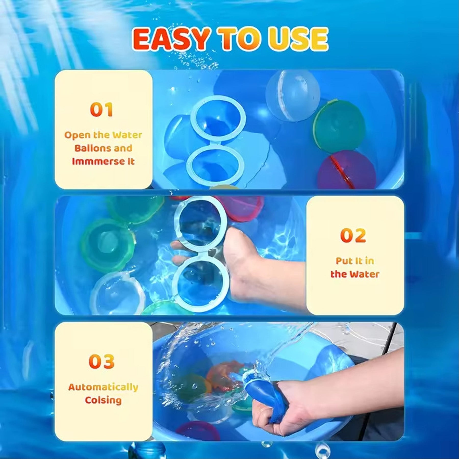 Reusable Silicone Magnetic Water Ball