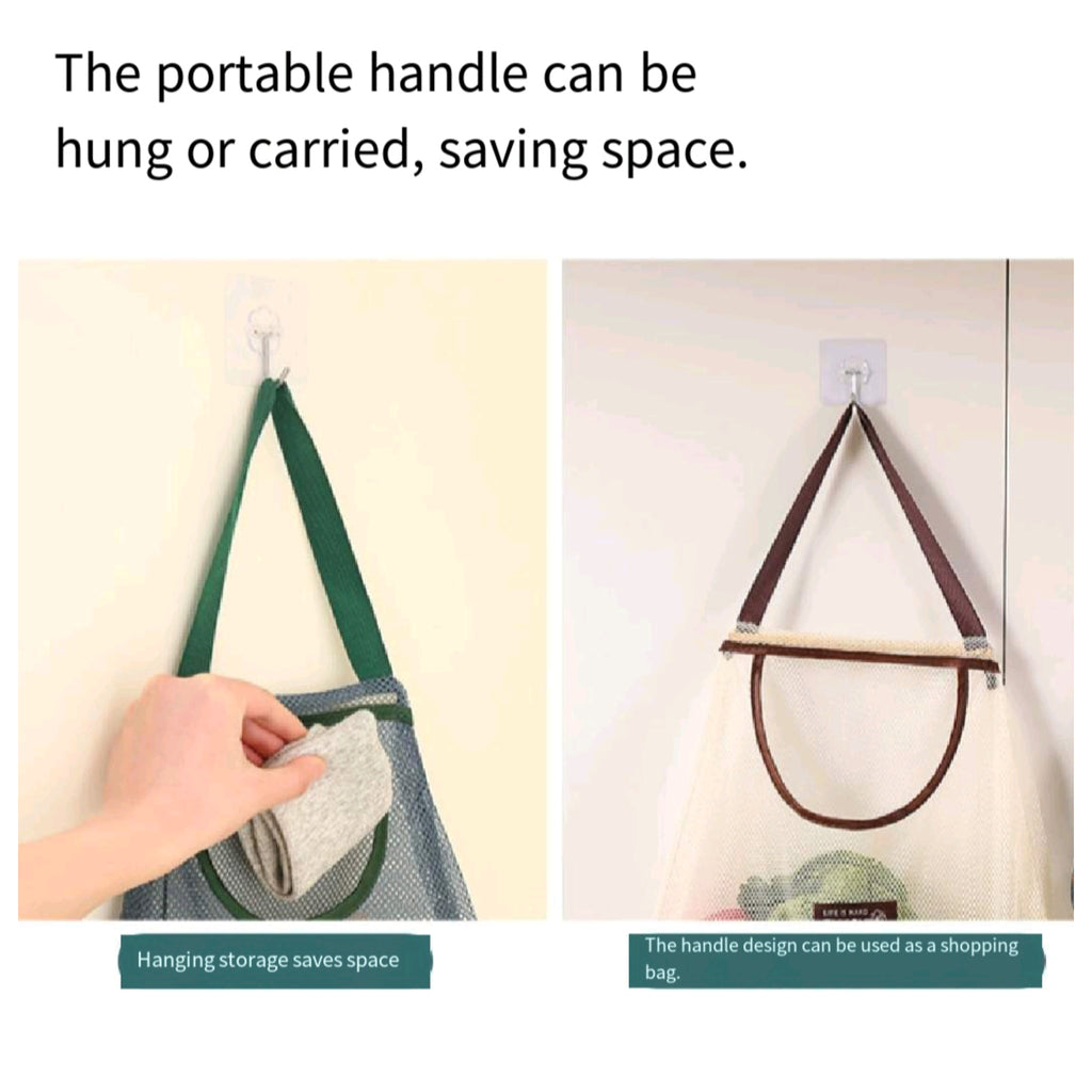 Portable Fruit And Vegetable Storage Hanging Bag