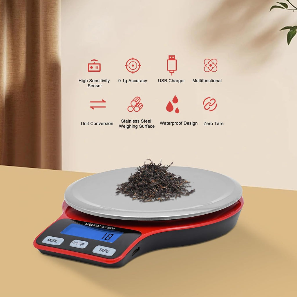 Digital Food Scale With Bowl