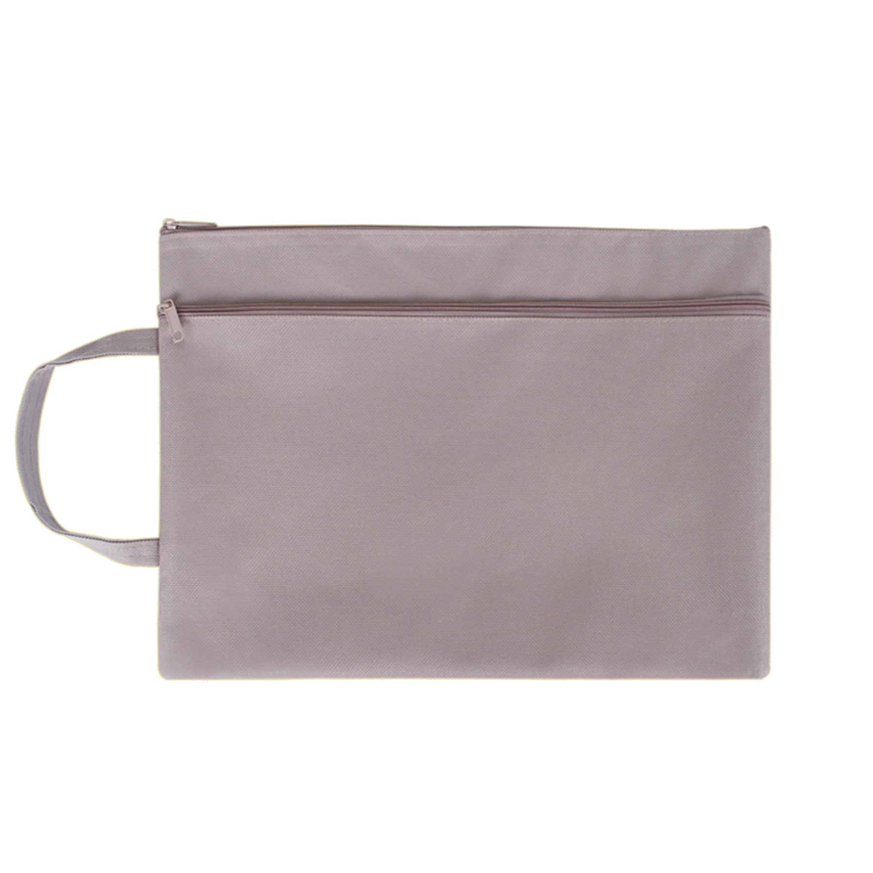 A4 File Double Layer Zipper Bag