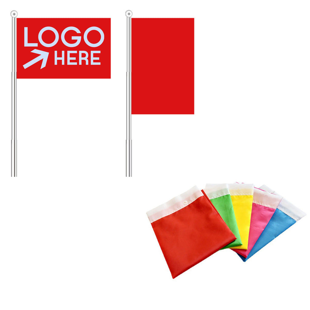 Cheering Flag with Bamboo Pole