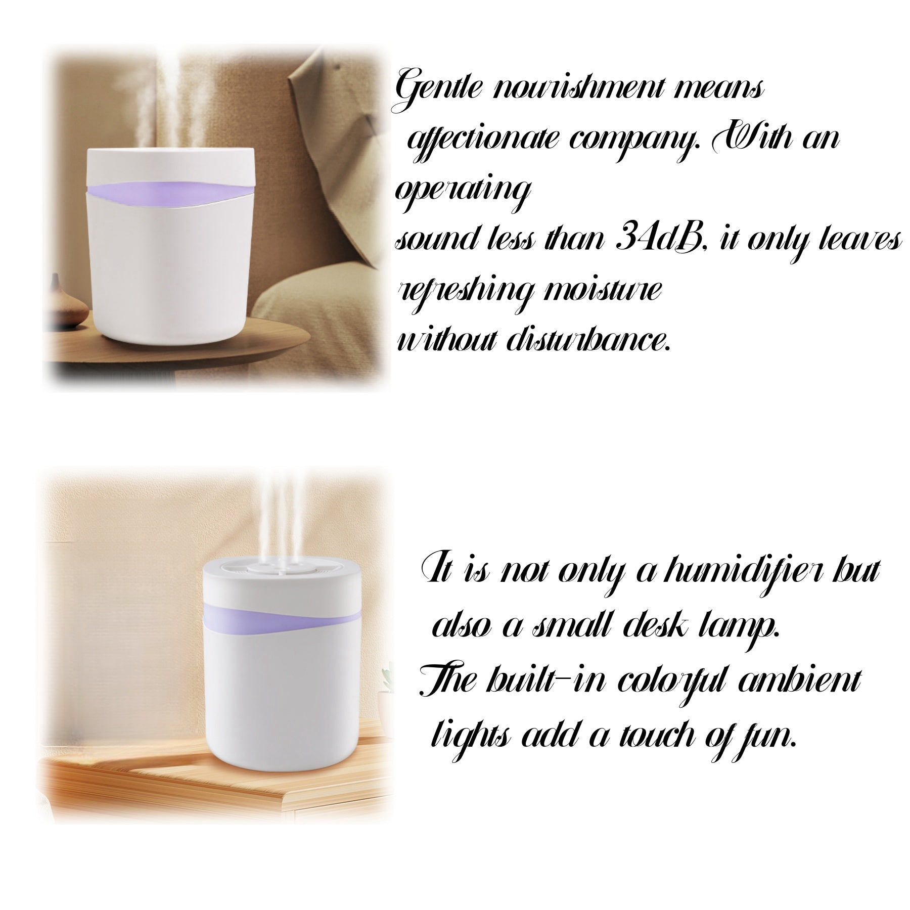 Large Mist Volume Air Humidifier