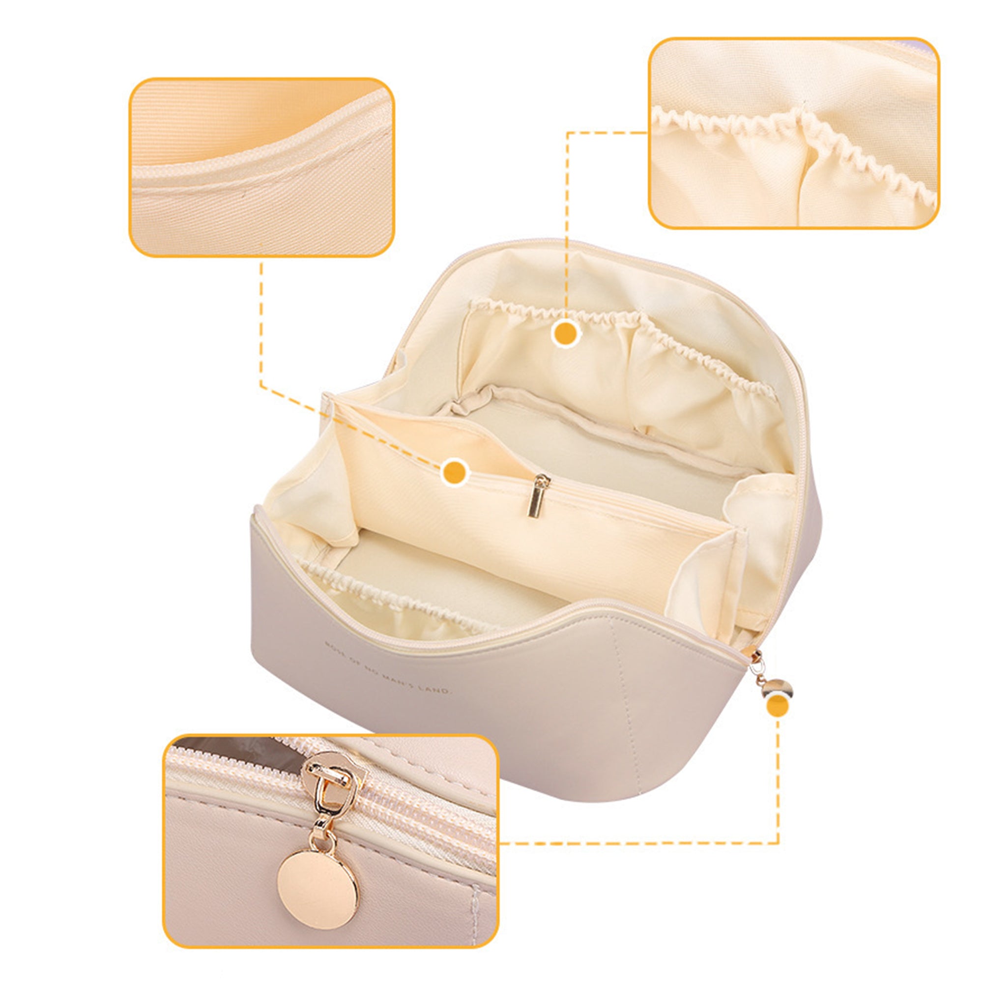 PU Portable Cosmetic Bag
