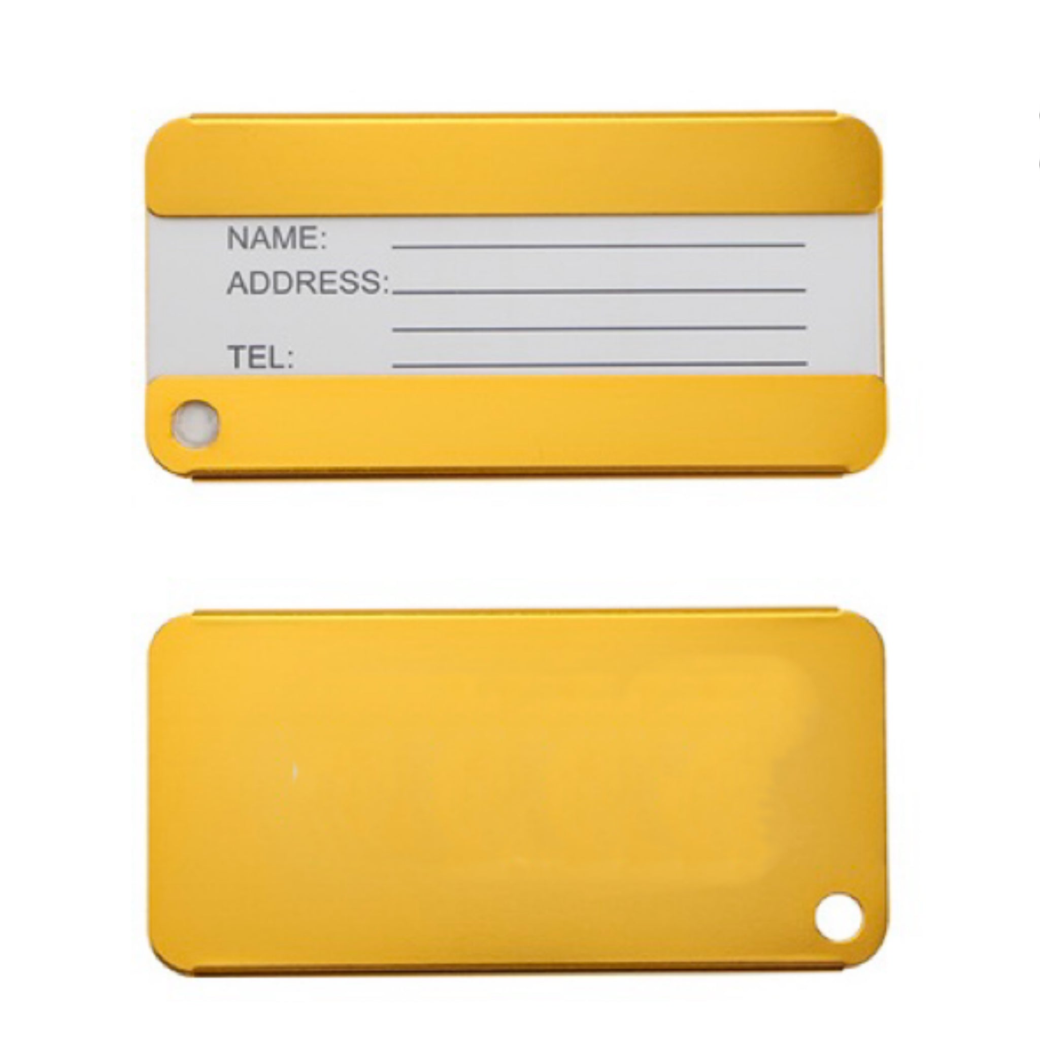 Custom Metal Luggage Tag