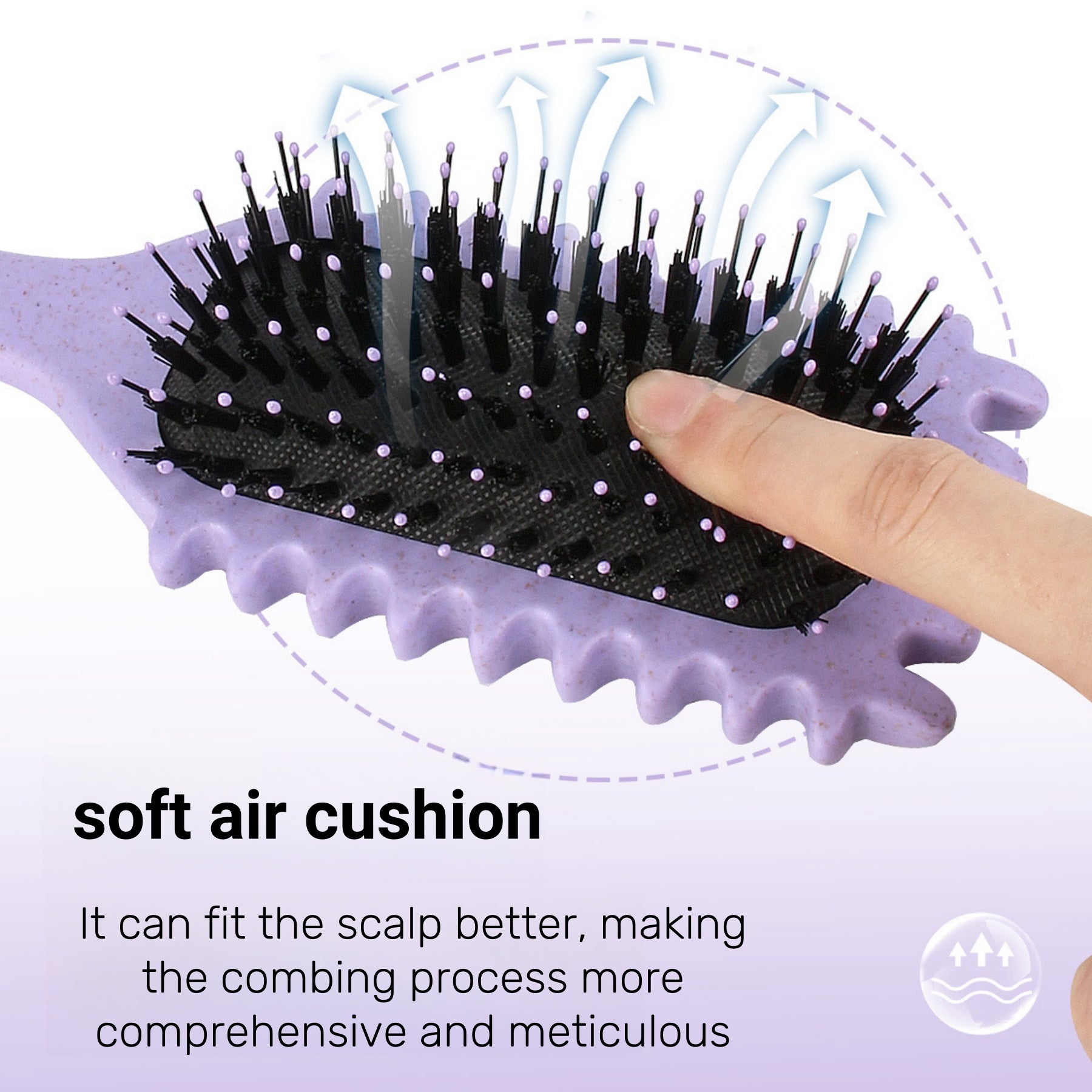 Curl Define styling BounceBrush Comb