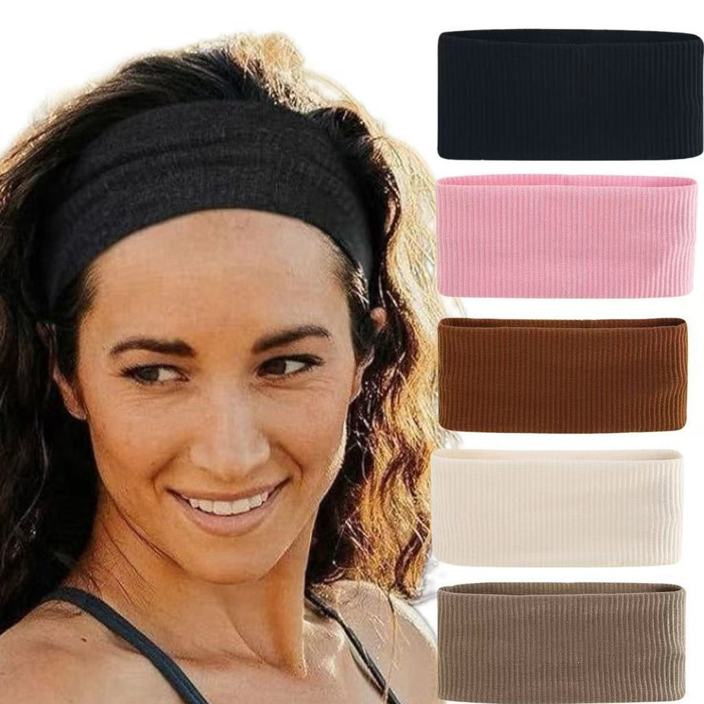 Knitted Elastic Hair Bands