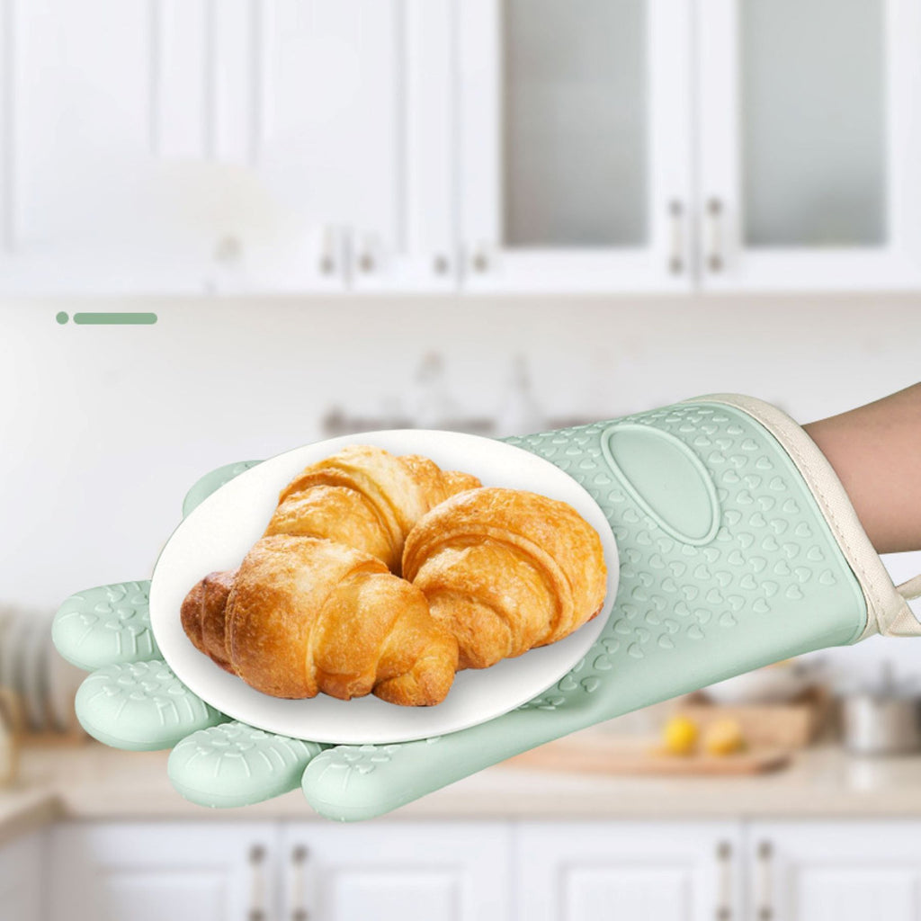 Silicone Heat - Resistant Oven Gloves