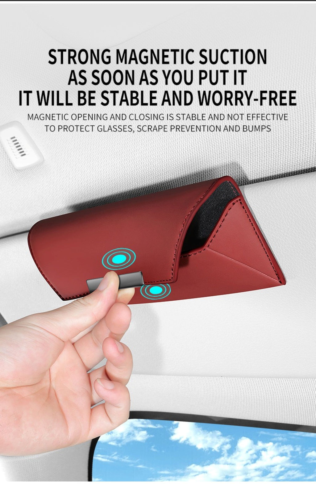 Car Storage Glasses Case
