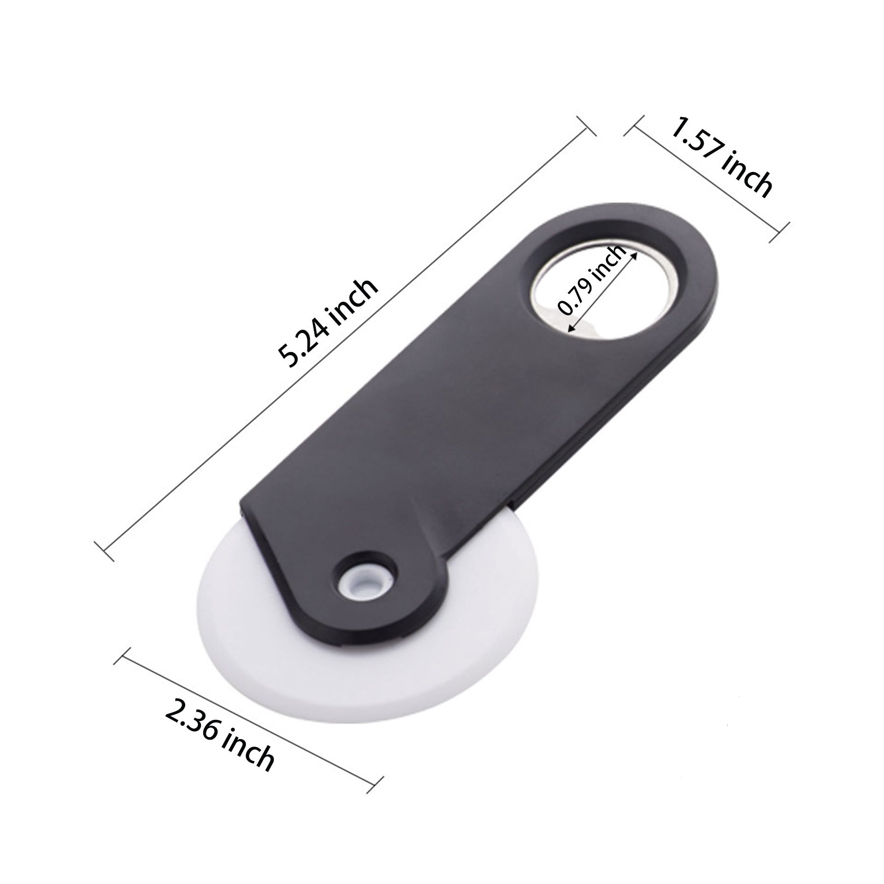 2-in-1 Pizza Cutter and Bottle Opener