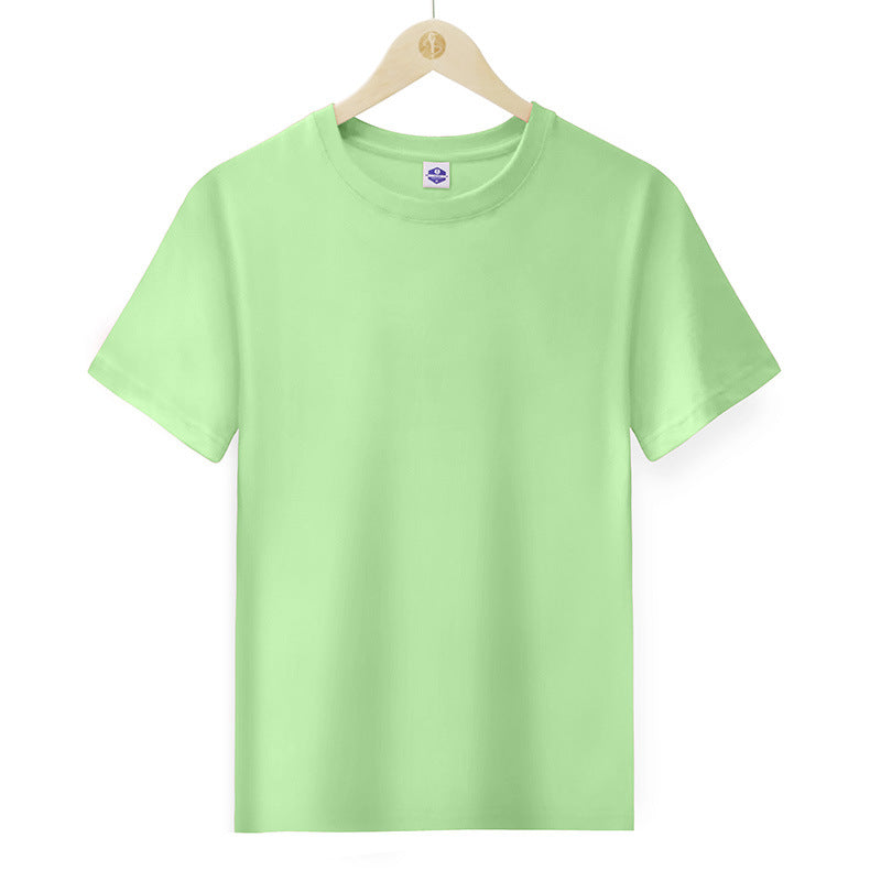 Cotton Round Neck Short Sleeved Men's T-shirt With Half Sleeves