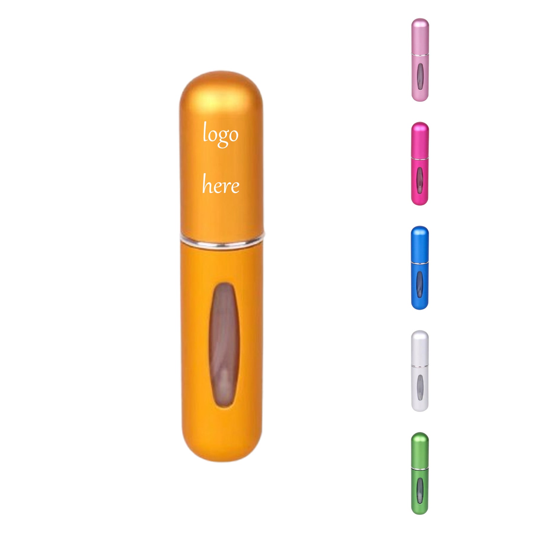 Aluminum Cylindrical Perfume Case