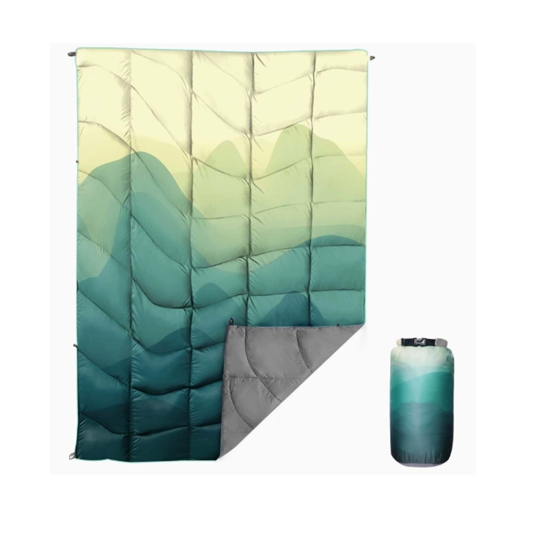 Gradient Colored Outdoor Camping Blanket