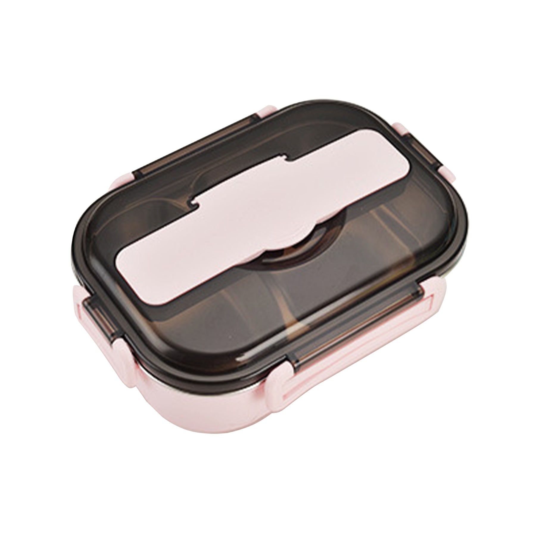 Stainless Steel Divided Compartment Lunch Box