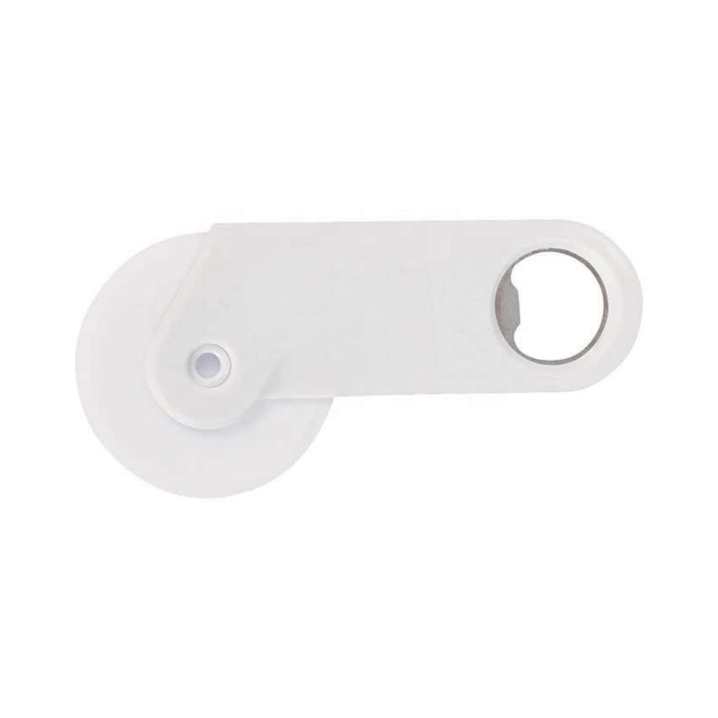 Round Bottle Opener with Pizza Cutter