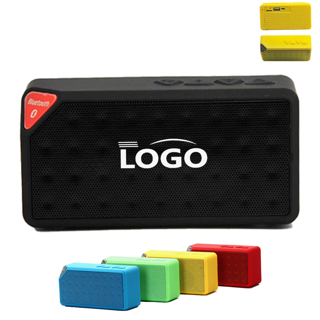 450 mAh Rectangle Wireless Mini Speaker
