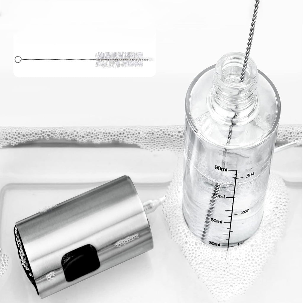 Stainless Steel Oil Spray Bottle With Scale