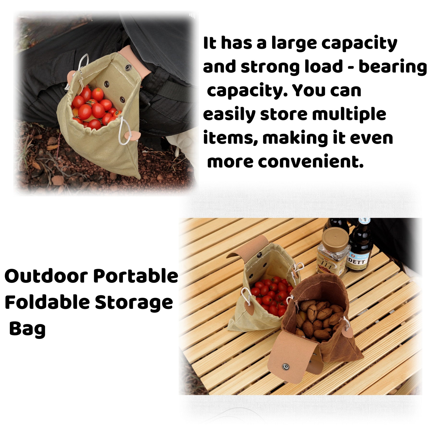 Waist-Hung Drawstring Bag