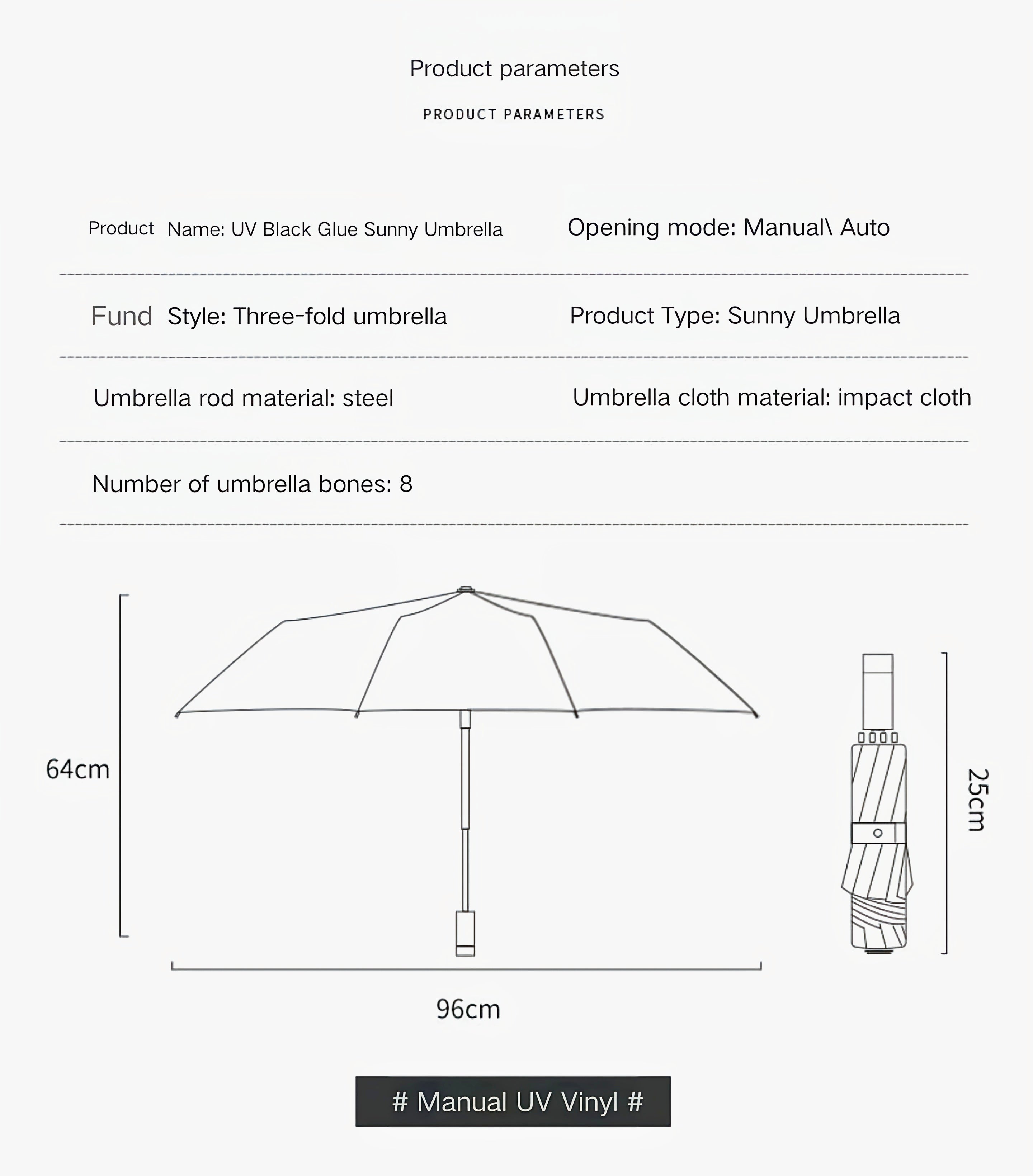 Umbrella Custom logo Printing
