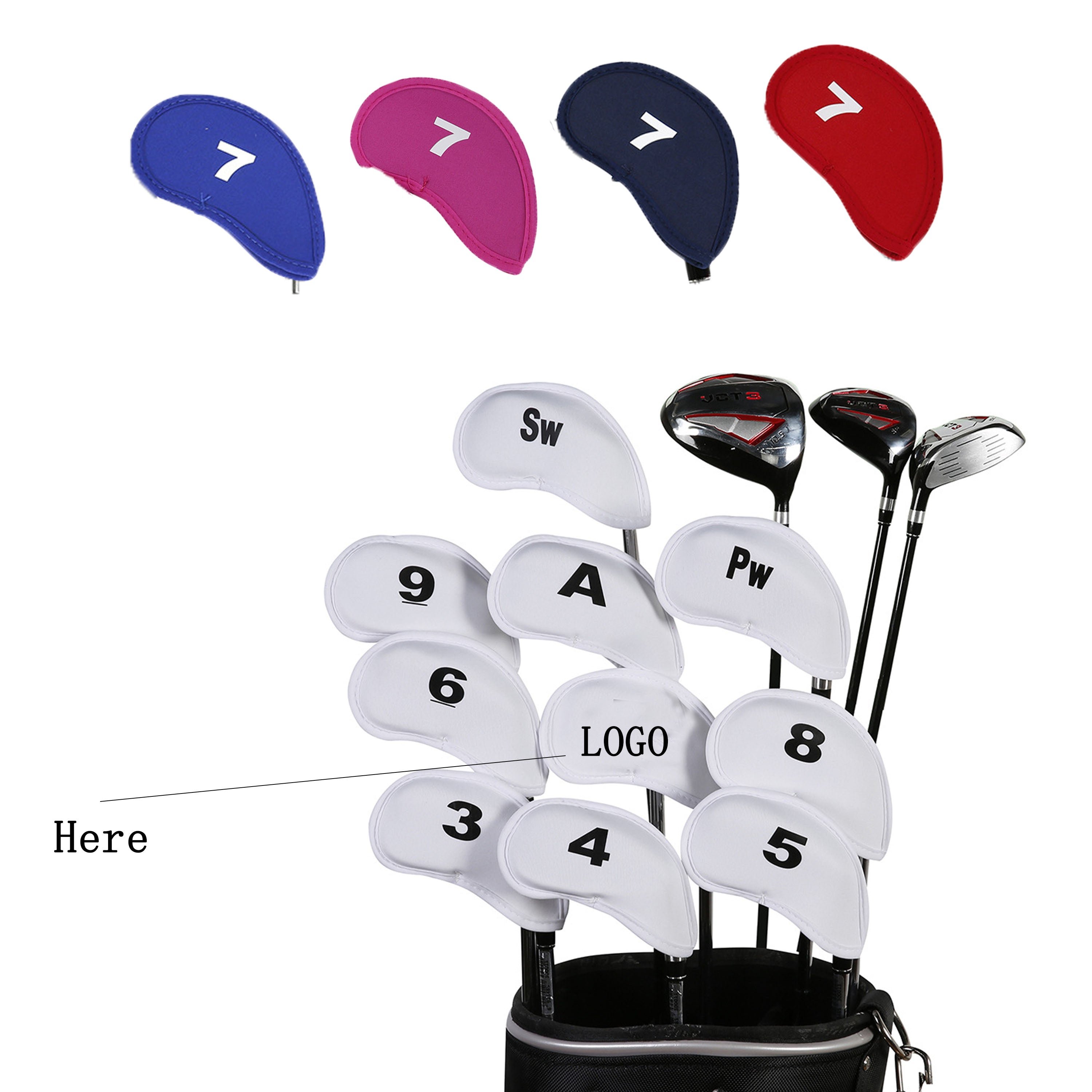 Premium Golf Club Head Covers