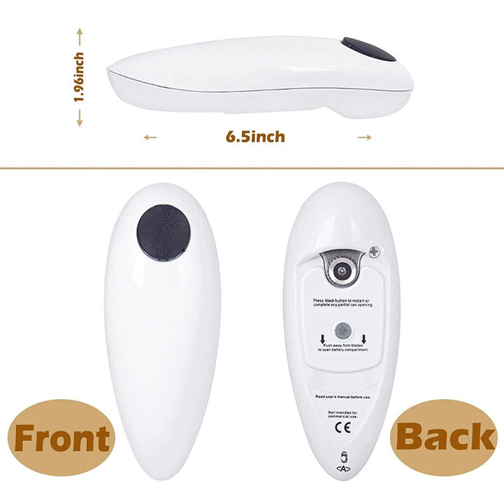 Electric Can Opener With Bottle Opener Wrench