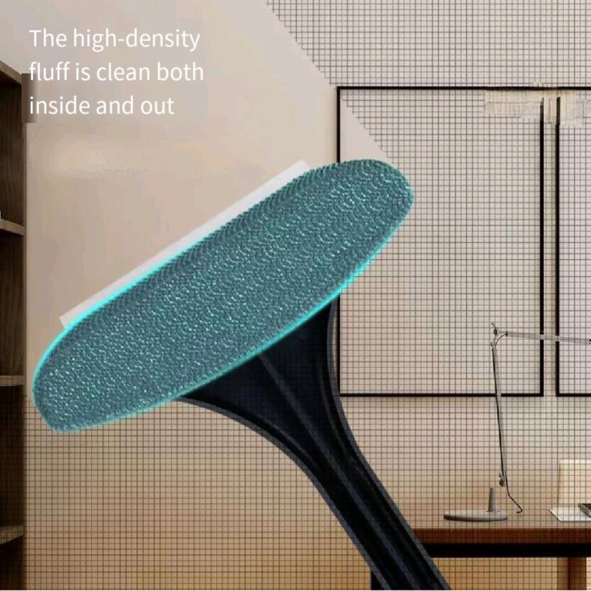 No Disassembly Window Screen Cleaning Brush