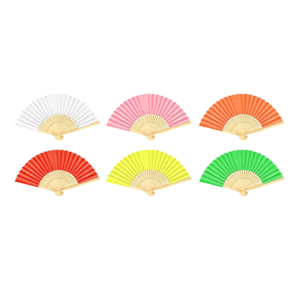 Bamboo Folding Paper Hand Fan