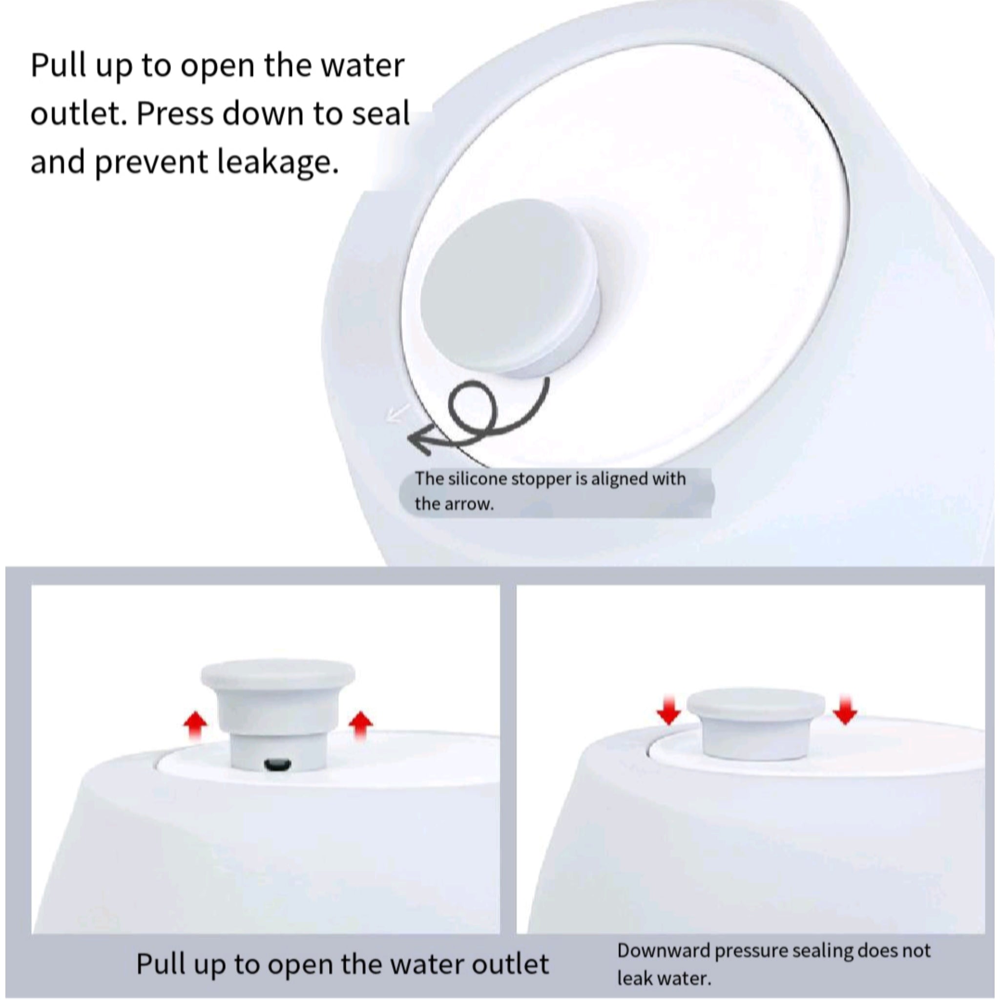 Portable Silicone Dog Water Bottle With Built - In Bowl For Daily Walks