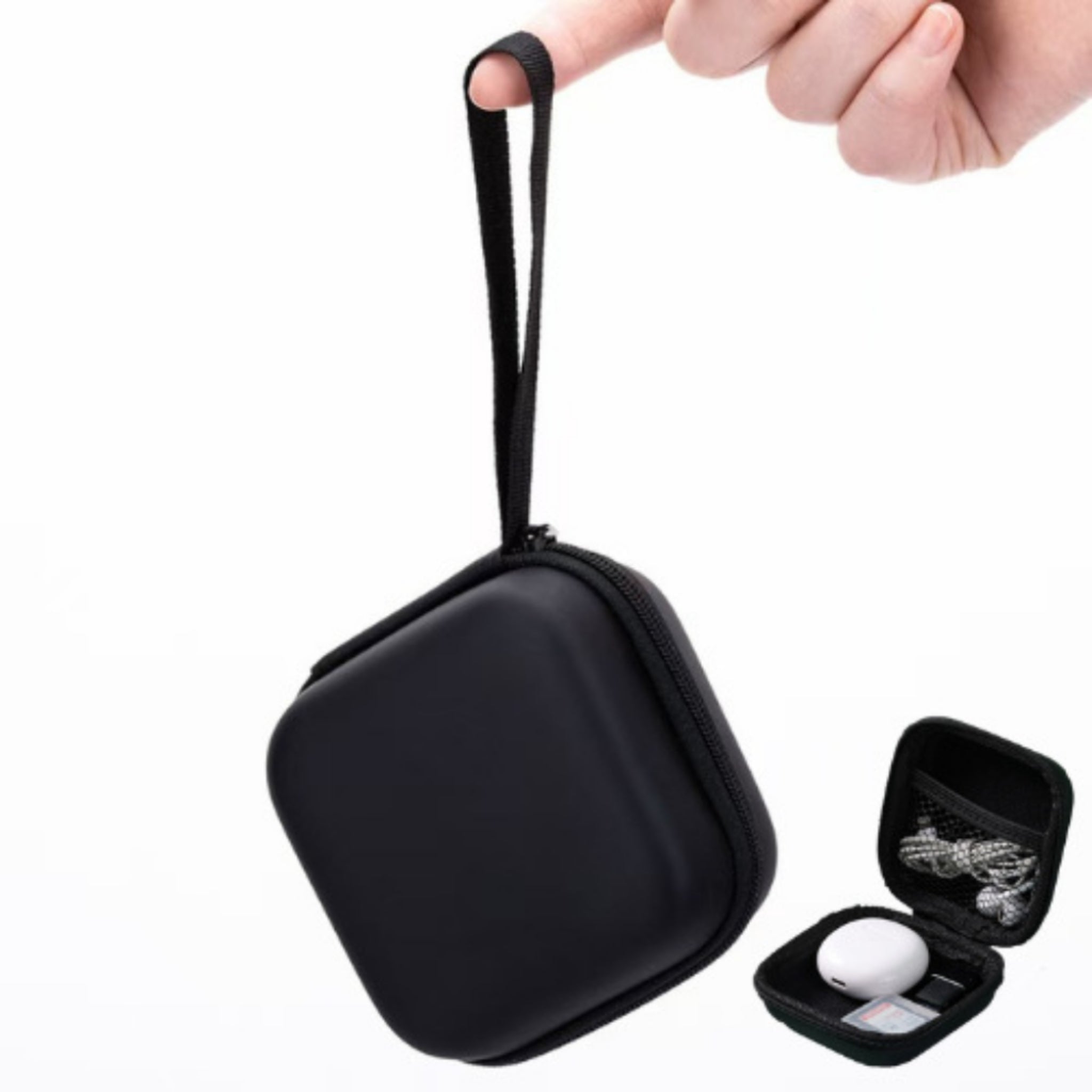 Earphone Case EVA Shockproof Organizer Cable Travel Storage